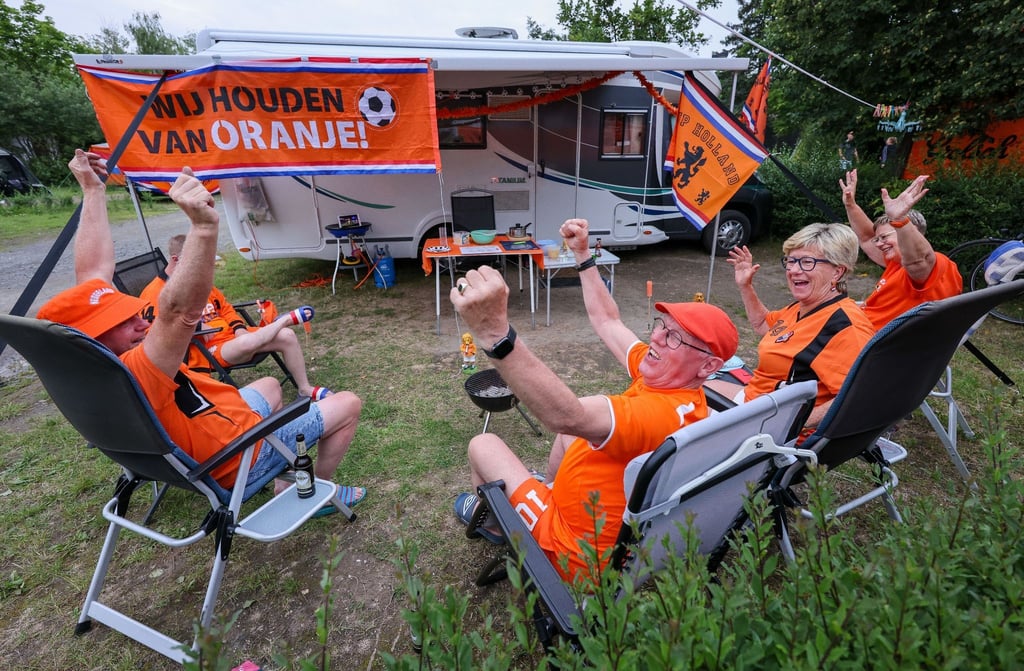 Der Campingplatz am Kulkwitzer See ist fest in niederländischer Hand.