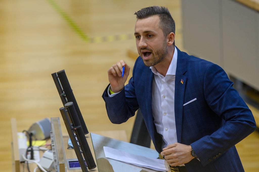 Will Sachsen-Anhalts Landesministerien eindampfen: AfD-Politiker Ulrich Siegmund