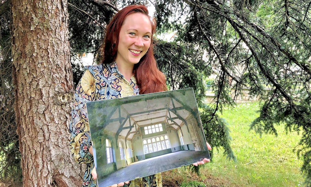 Johanna Walsch eröffnet am Sonnabend eine Fotoausstellung in der Erlöserkirche Braunsdorf.