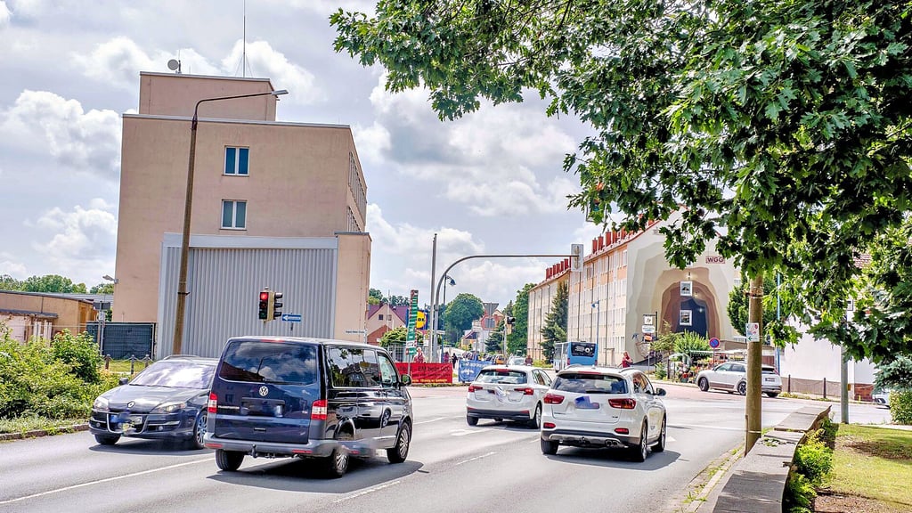 Unter anderem die Polizeikreuzung in Gräfenhainichen soll verändert werden.