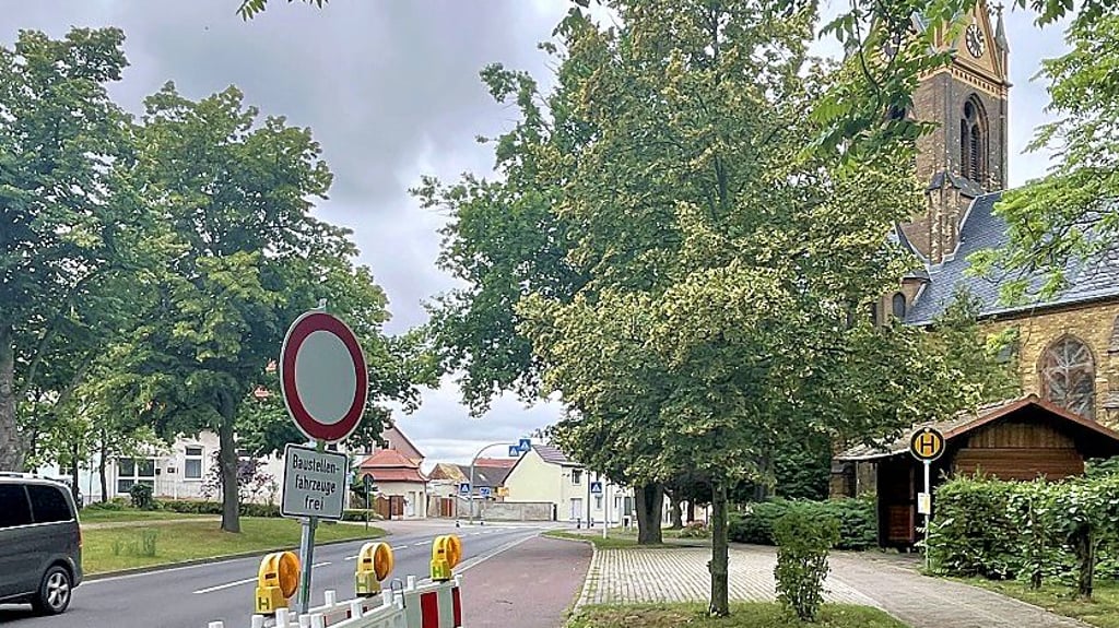 In Friedersdorf wird die Ortsdurchfahrt ab 24. Juni voll gesperrt.