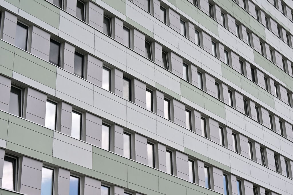 Ein Studentenwohnheim in der Nordhäuser Straße.