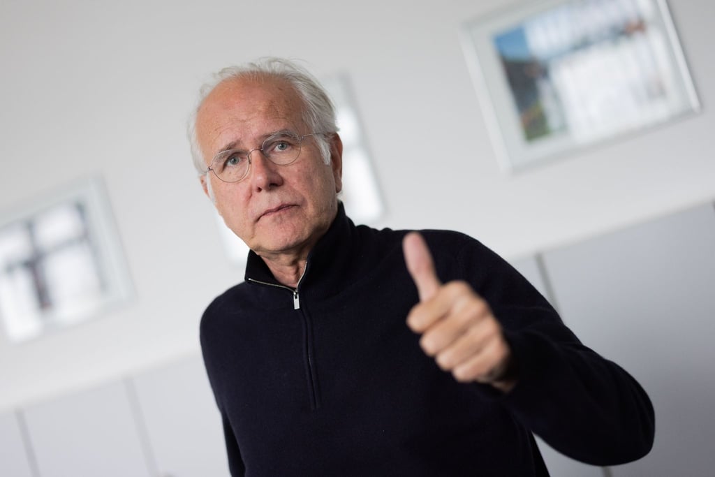 Harald Schmidt gefällt an Köln, dass es dort sehr entspannt zugeht.