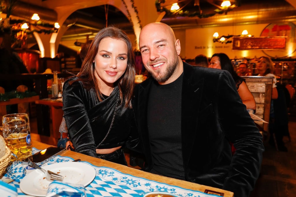 Kim Gloss mit Ehemann Alexander Beliaikin 2021 in Berlin.