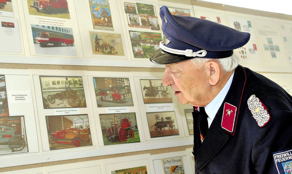 Rudolf Hänsge war Feuerwehrmann mit Leib und Seele. Er recherchierte und sammelte für die Zeitzer Feuerwehr-Chronik.