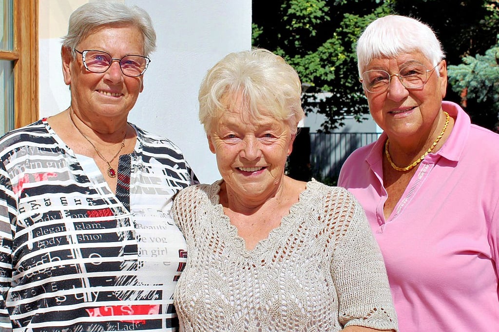 Die Tanztrainerinnen Karin Reinhardt, Monika Borrmann und Gudrun Keilitz (v.li.) würden sich über neue Mitglieder beim Seniorentanz freuen.