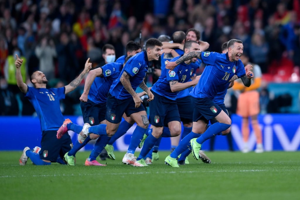 Italien spielt am Sonntag im Finale in Wembley um den EM-Titel.