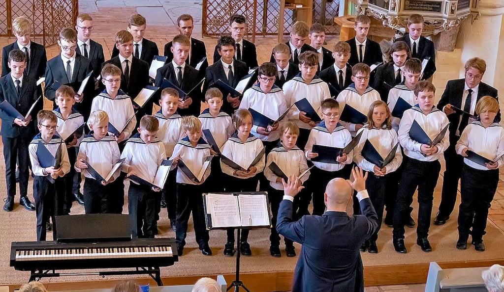 Die Thüringer Sängerknaben gastierten am Sonnabend in der Gardelegener Marienkirche.