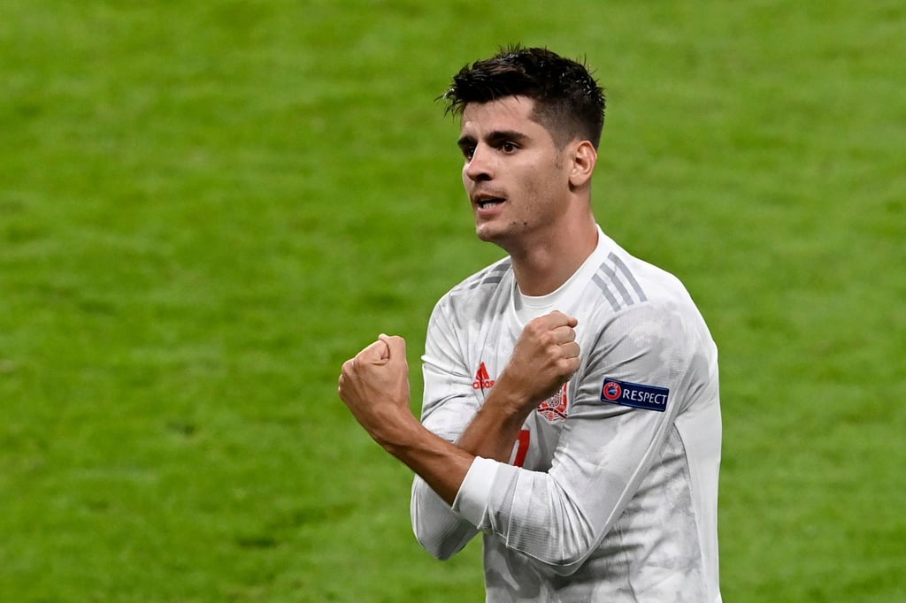 Stürmer Alvaro Morata wurde nach dem verschossenen Elfmeter zur tragischen Figur des spanischen EM-Aus.