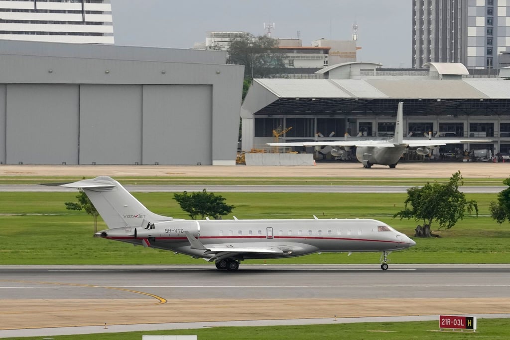 In diesem Flugzeug wurde Julian Assange vermutet.