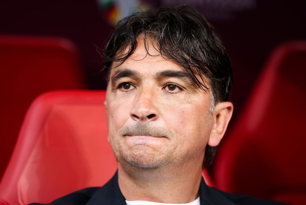 Kroatiens Trainer Zlatko Dalic konnte nach dem Spiel über diverse Dinge unzufrieden sein.