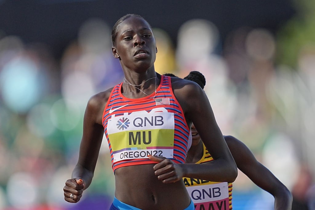 Athing Mu wird in Paris keine Goldmedaille über 800 m holen können.