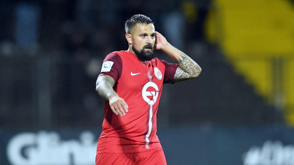 Sturm-Routinier Marcos Alvarez spielte nur eine Saison für Kickers Offenbach in der Regionalliga.