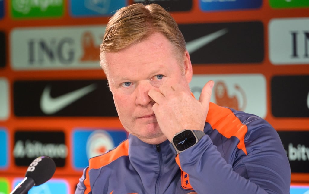 Ronald Koeman, Trainer der niederländischen Fußballnationalmannschaft.