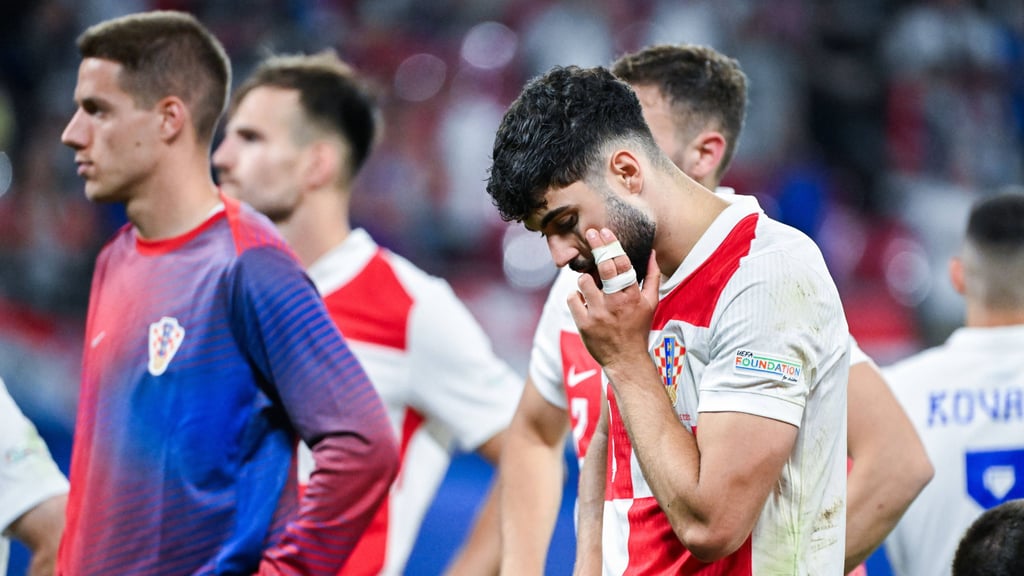 Tief enttäuscht: Josko Gvardiol.