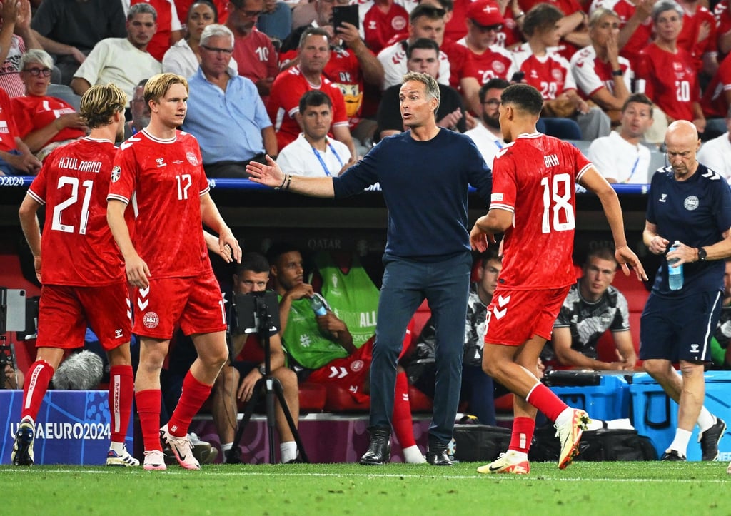 Coach Kasper Hjulmand sieht seine Dänen gegen die DFB-Elf nicht chancenlos.
