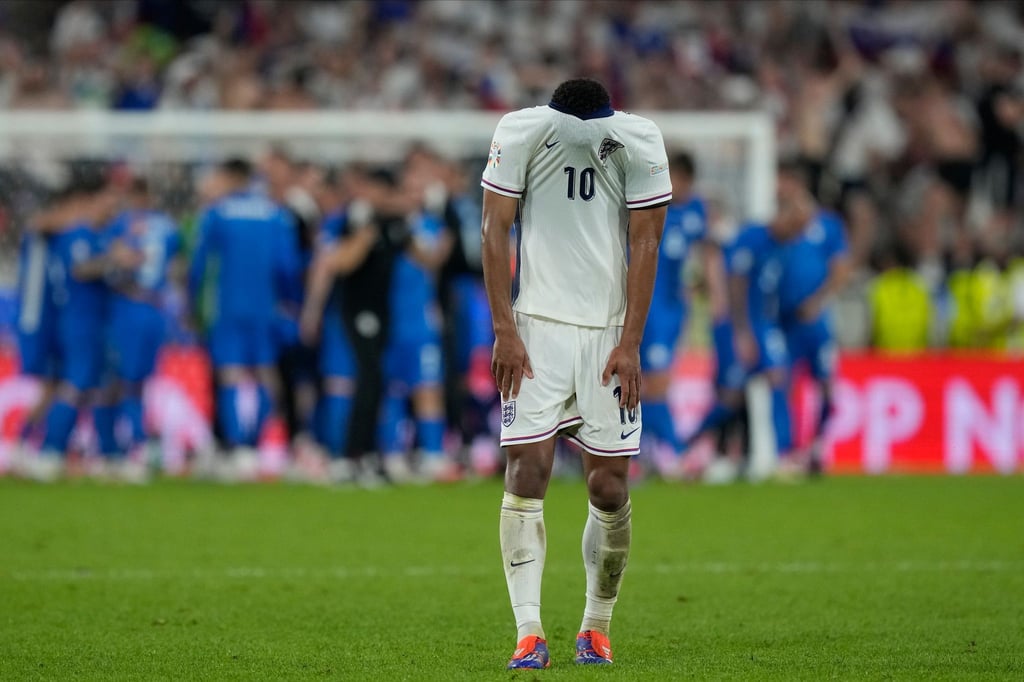 Die Engländer um Jude Bellingham kamen gegen Slowenien nicht über ein 0:0 hinaus.