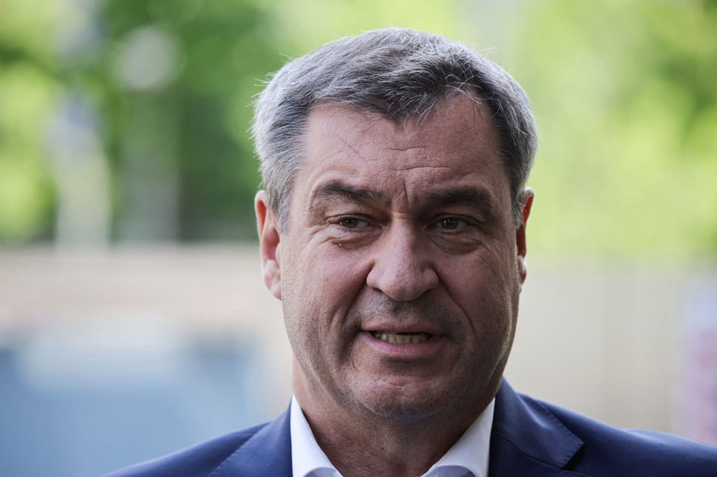 Bayerns Ministerpräsident Markus Söder war in Ina Müllers Late-Night-Show zu Gast.
