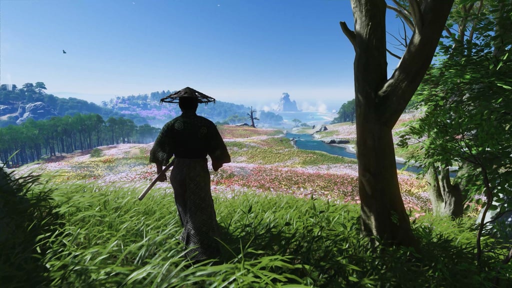 Kleine Details und große Weiten: Grafisch kann „Ghost of Tsushima“ einen Spiele-PC zum Schwitzen bringen.
