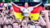 Besucher fiebern auf Fanmeilen mit der Deutschen Mannschaft mit. Wird es solche Bilder auch wieder in Wernigerode zu sehen geben?