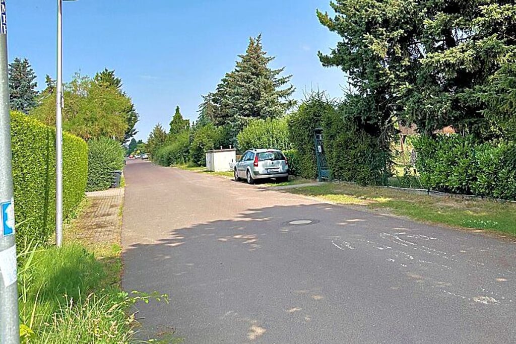 In einem Bereich, der geprägt ist von Gärten, auf dem teilweise auch Häuser stehen, möchte die Stadt Magdeburg ein Baugebiet entwickeln.