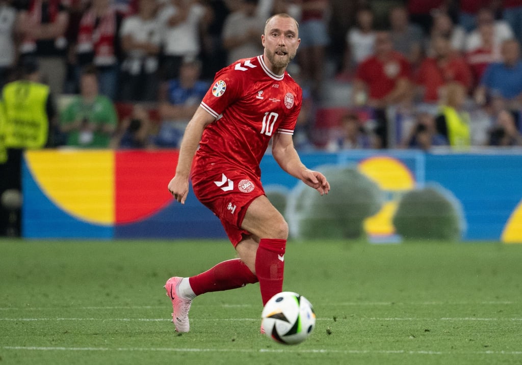 Der Einsatz von Christian Eriksen gegen Deutschland ist gefährdet.