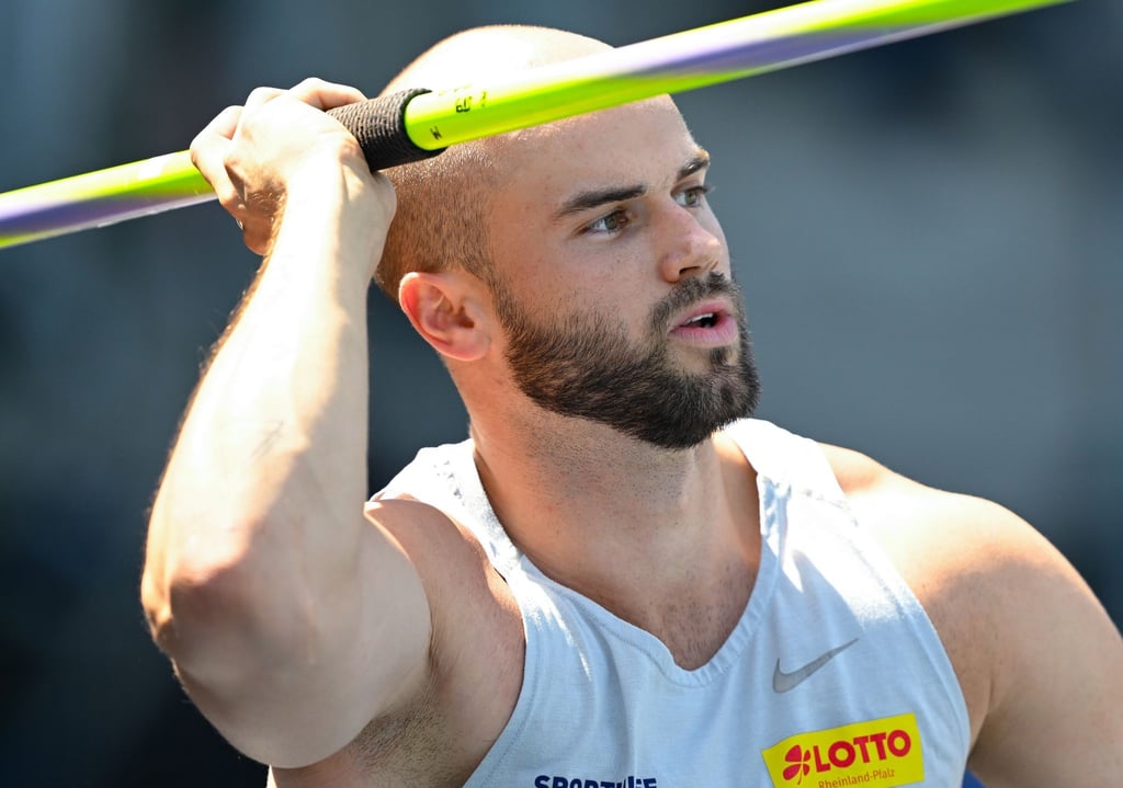 Holte sich mit einer Weite von 86,63 Metern den deutschen Meistertitel: Speerwerfer Julian Weber.