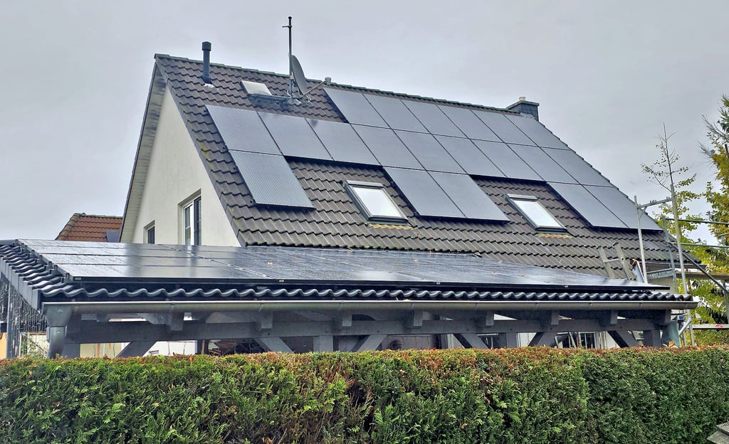 Die Solaranlage wurde bereits im Herbst 2023 auf dem Dach von Mirko Bachs Haus installiert. Doch bis heute liefert die Anlage keinen Strom.