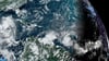 Dieses Satellitenbild der National Oceanic and Atmospheric Administration (NOAA)zeigt den Hurrikan Beryl.