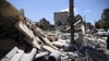 Gebäude wurden im Süden Libanons durch einen israelischen Luftangriff zerstört.