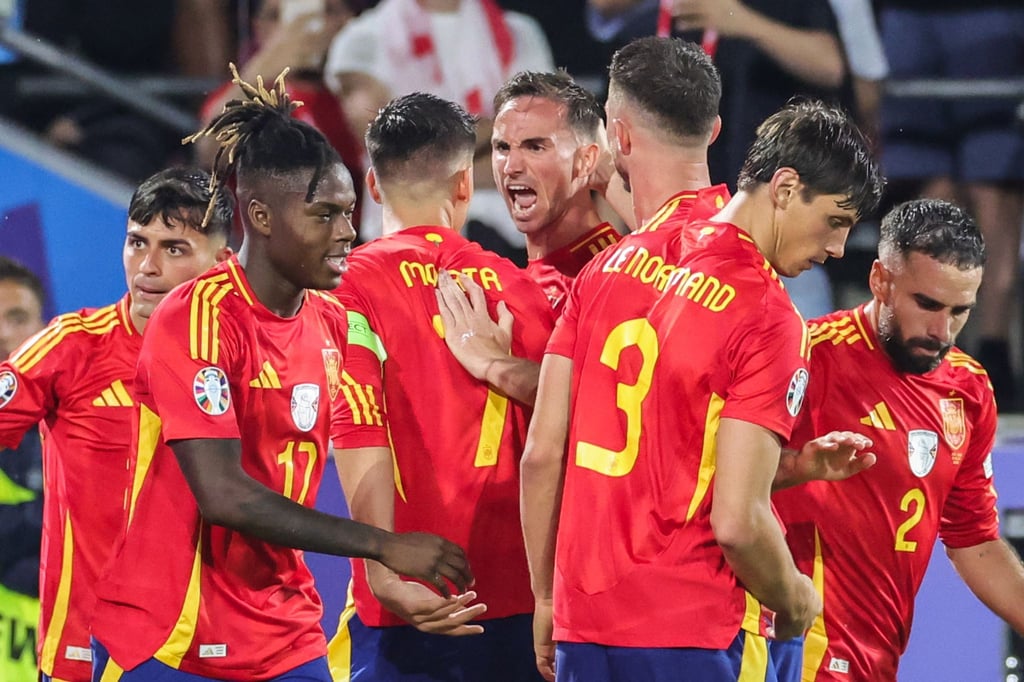 Erst nach hartem Kampf setzte sich Spanien gegen Georgien durch.