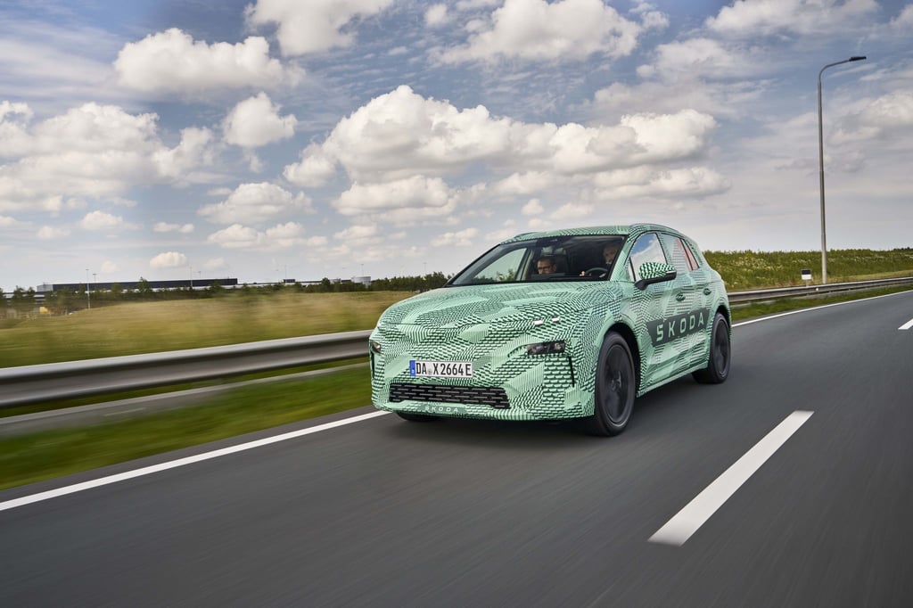 Der Skoda Elroq: Skodas neues Elektro-SUV startet Anfang nächsten Jahres und bietet Platz für fünf Personen und 470 Liter Gepäck.