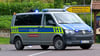 Naumburg: Der Unfallwagen steht auf dem Hof eines Abschleppunternehmens.&nbsp;