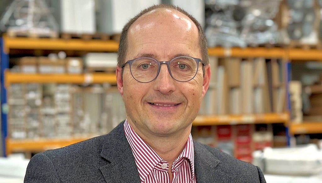 Jan Mielert, Chef einer Magdeburger Messebaufirma.