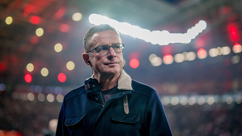 Nachdenklich und emotional bei seiner Verabschiedung 2023: Ralf Rangnick im Leipziger Stadion.