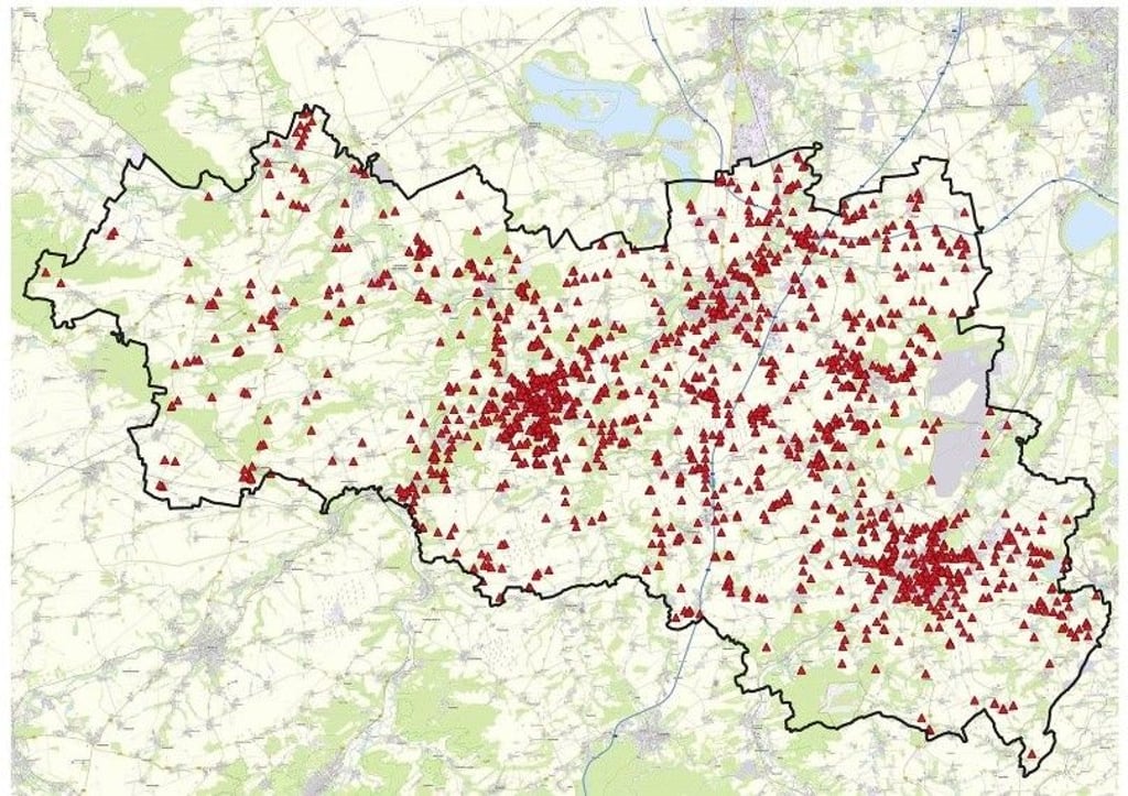 So sieht das beim Umweltradar Burgenlandkreis.