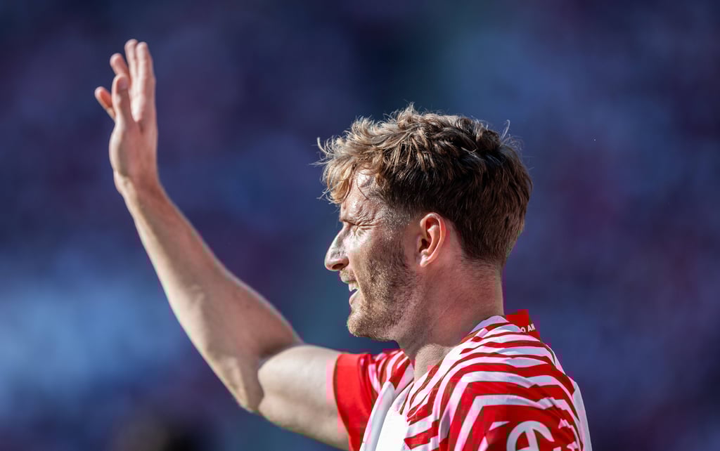 Christoph Lenz verabschiedet sich bei RB Leipzig.