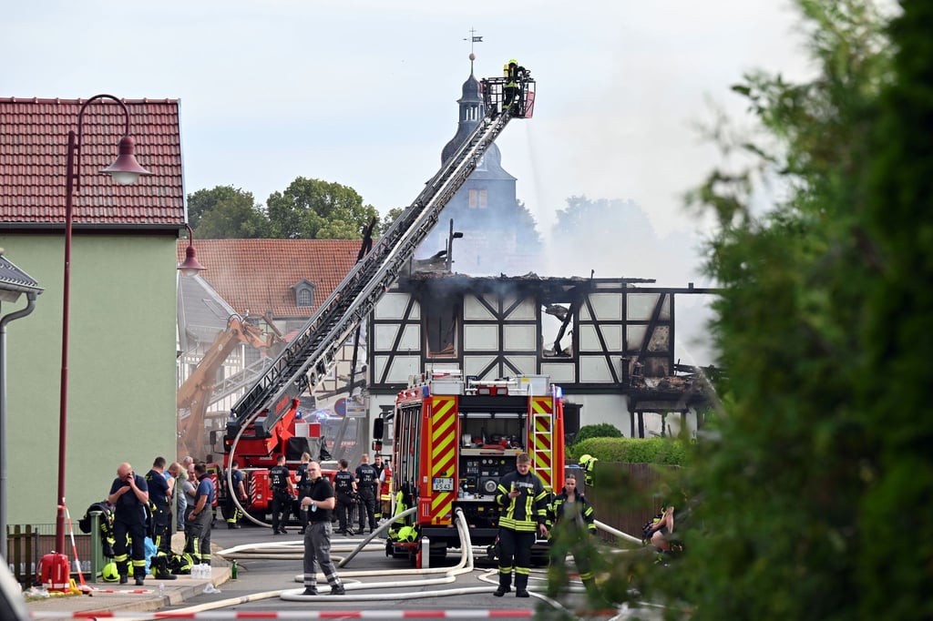 Staatsanwaltschaft ermittelt nach Hinweisen zu Großbrand in Bothenheilingen
