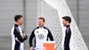 Bundestrainer Julian Nagelsmann (M) und seine Co-Trainer Benjamin Glück (r) und Sandro Wagner beim Training.