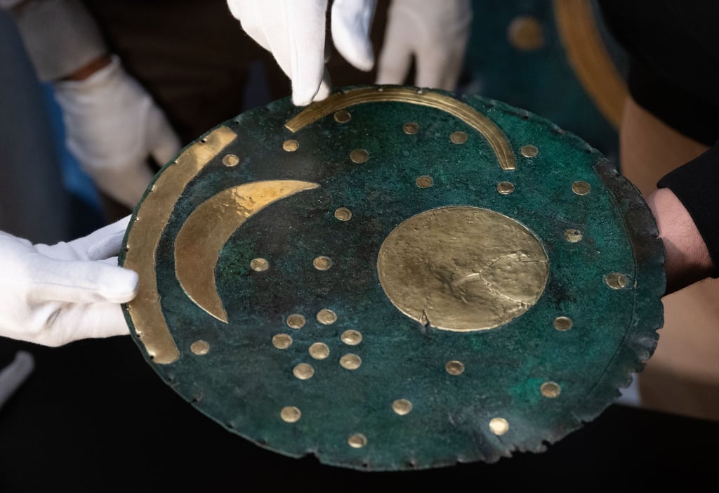 Die „Himmelsscheibe von Nebra“ soll über 3600 Jahre alt sein.