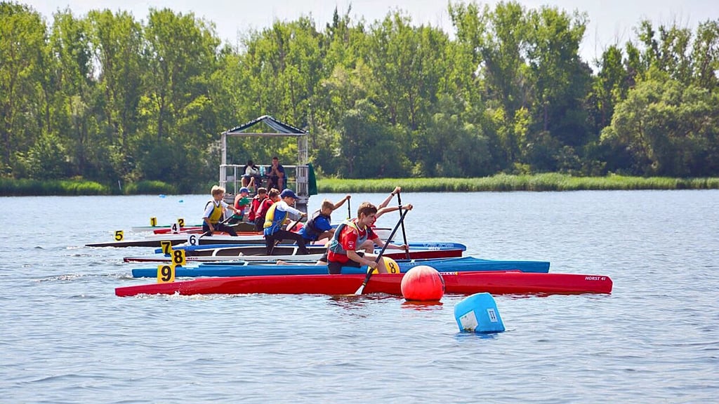 Die Regatten auf dem Muldestausee ziehen seit Jahrzehnten hunderte Wassersportler aus ganz Deutschland an.