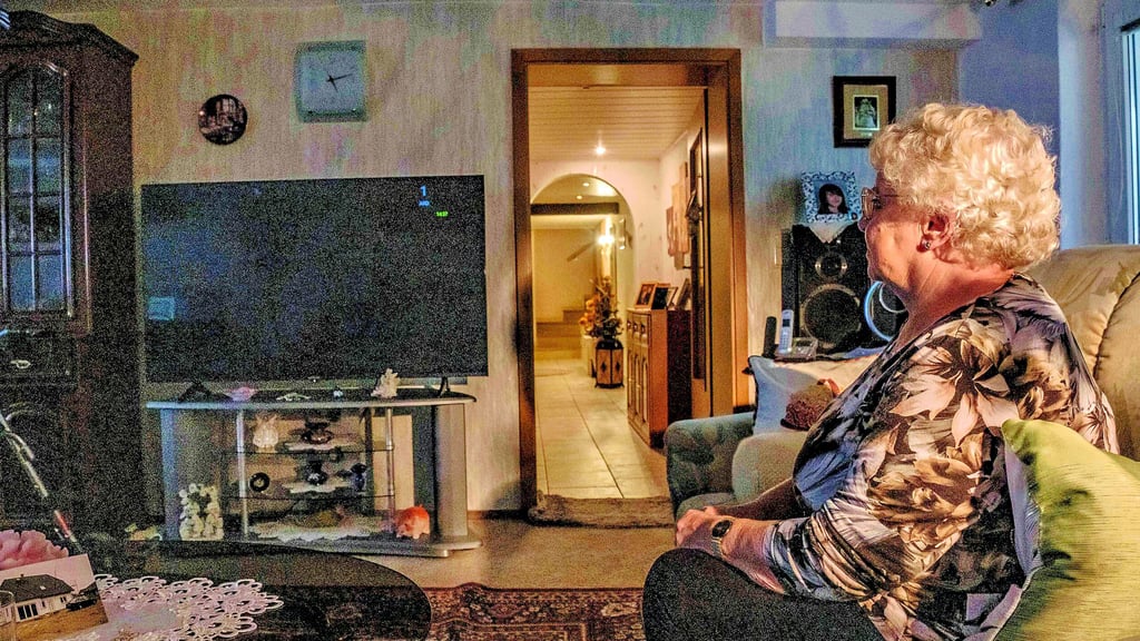 Bei Marianne Meihlik bleibt oft der Bildschirm dunkel.