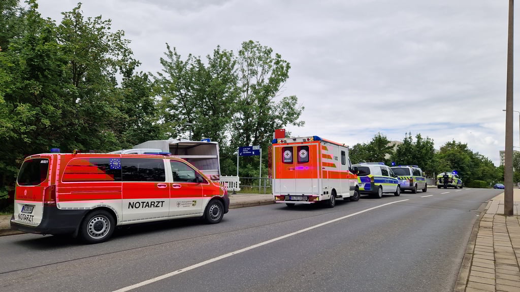 Polizei und Rettungsdienst kamen zum Einsatz.