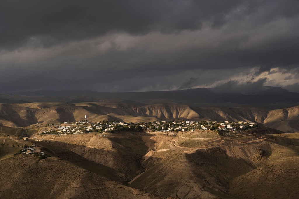 Blick auf eine israelische Siedlung im Westjordanland: Israels Führung treibt den Siedlungsbau trotz internationaler Kritik voran.