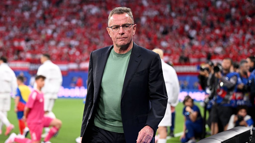 „Für uns war klar, dass die Reise noch länger weitergeht”: Ralf Rangnick nach dem Aus gegen die Türkei.