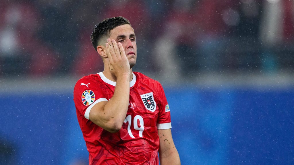 „Es ist ganz schwierig, sich in so einer Situation nach so einem Spiel hinzustellen und in die Gesichter der Leute zu schauen”: Christoph Baumgartner.