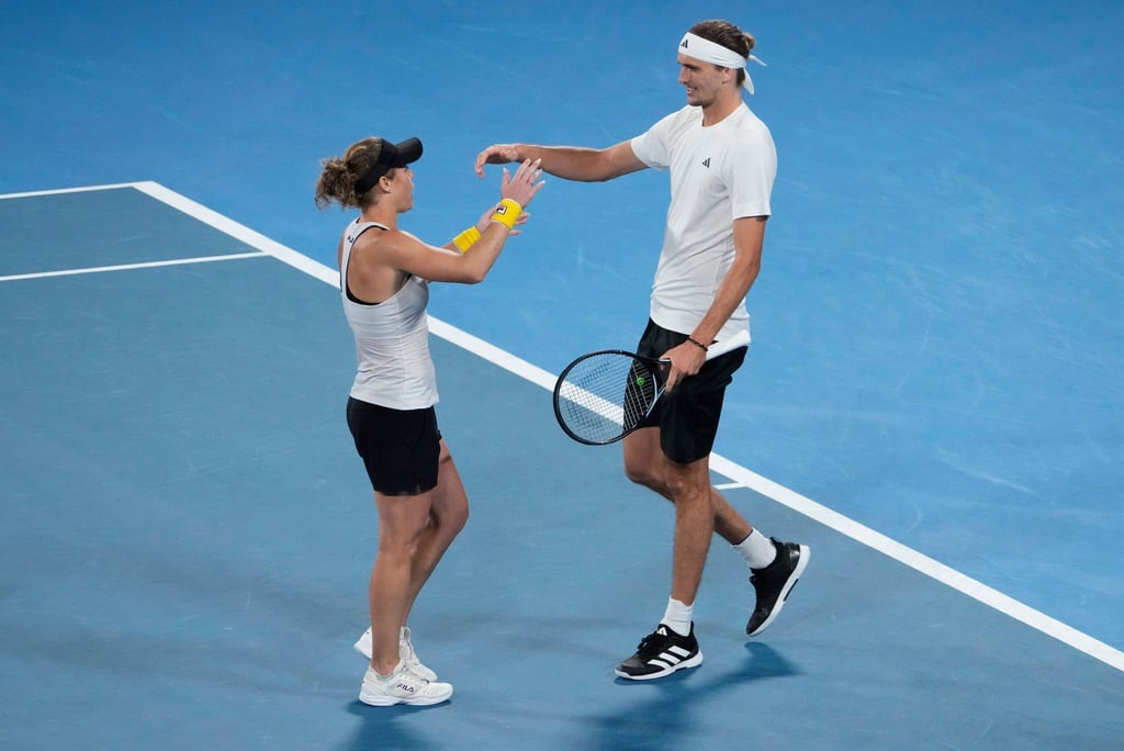 Nach den erfolgreichen Auftritten im United Cup spielen Zverev und Siegemund bei Olympia zusammen Mixed.