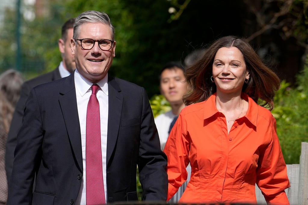 Der wohl künftige Premierminister Keir Starmer (l) hat bisher keinen Hund.