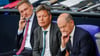 Finanzminister Christian Lindner (FDP), Wirtschaftsminister Robert Habeck (Grüne) und Bundeskanzler Olaf Scholz (SPD) ringen seit Wochen um eine Einigung im Haushaltsstreit. (Archivbild)
