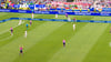 Im Spiel der deutschen Mannschaft gegen Ungarn geriet die virtuelle Werbung kurz in den Blickpunkt